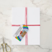 ノアの箱舟賛美のバックパック教会 ギフトタグ (より糸付き)