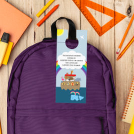 ノアの箱舟賛美のバックパック教会 ドアノブサイン