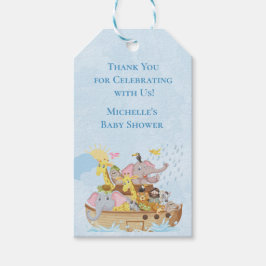 ノアの箱舟 かわいい ありがとう フェイバー ギフトタグ