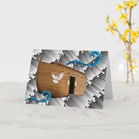 ノアの箱舟 カード (黄色い花)