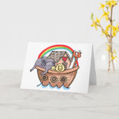 ノアの箱舟 カード (黄色い花)