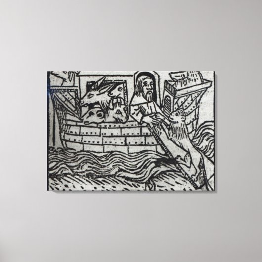 ノアの箱舟 キャンバスプリント (正面)