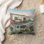 ノアの箱舟 クッション (ブランケット)