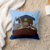 ノアの箱舟 クッション (ブランケット)