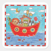 ノアの箱舟 スクエアシール (正面)