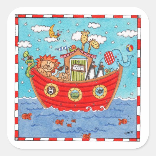 ノアの箱舟 スクエアシール (正面)