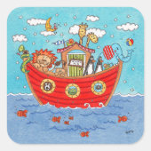 ノアの箱舟 スクエアシール (正面)