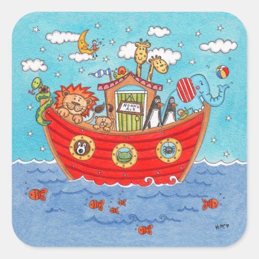 ノアの箱舟 スクエアシール (正面)