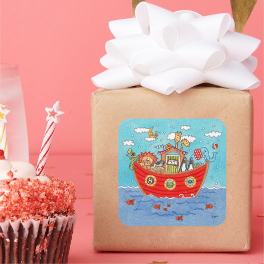 ノアの箱舟 スクエアシール (パーティー)