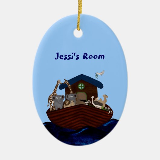 ノアの箱舟 セラミックオーナメント (正面)