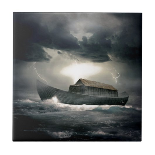 ノアの箱舟 タイル (正面)