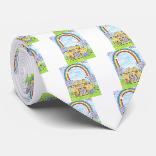 ノアの箱舟 ネクタイ (ロール)