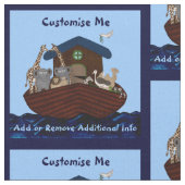 ノアの箱舟 ファブリック (クローズアップ)