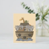 ノアの箱舟 ブランケット - 自分でカスタマイズ ポストカード (スタンド正面)