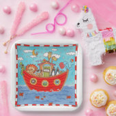 ノアの箱舟 ペーパープレート (パーティー)