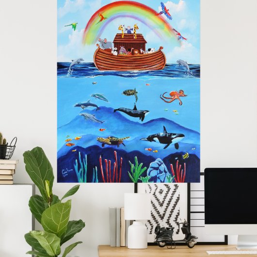 ノアの箱舟 ポスター (ホームオフィス)