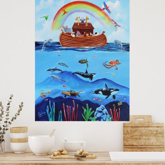 ノアの箱舟 ポスター (キッチン)