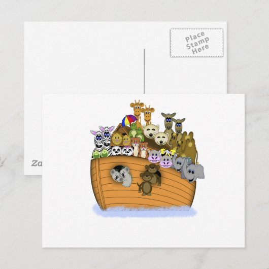 ノアの箱舟 ポストカード (正面/裏面)