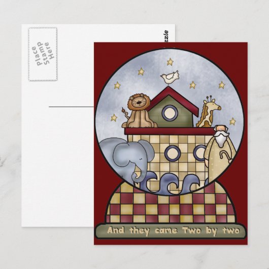 ノアの箱舟 ポストカード (正面/裏面)