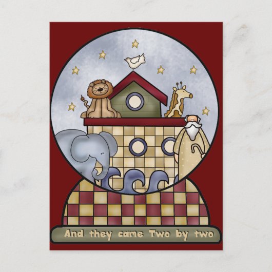 ノアの箱舟 ポストカード (正面)