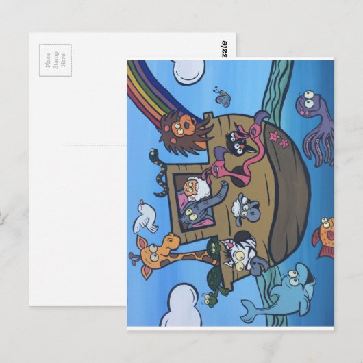 ノアの箱舟 ポストカード (正面/裏面)