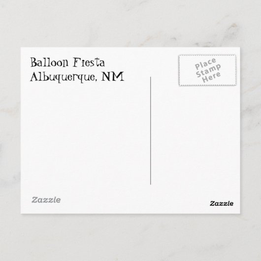 ノアの箱舟 ポストカード (裏面)