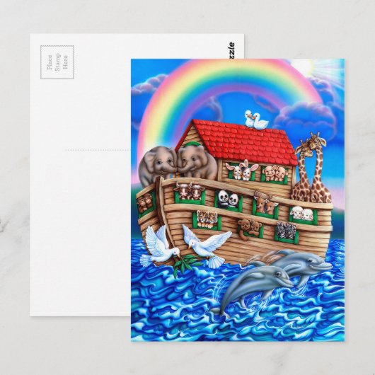 ノアの箱舟 ポストカード (正面/裏面)
