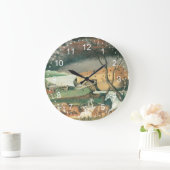 ノアの箱舟 ラージ壁時計 (ホーム)