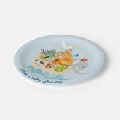 ノアの箱舟 – 動物 ペーパープレート (アングル)