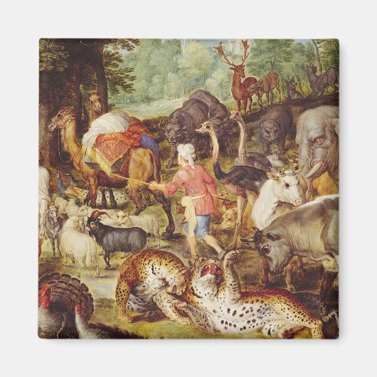 ノアの箱舟、右手詳細 マグネット (正面)