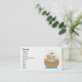 ノアの箱舟 名刺 (スタンド正面)