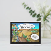 「ノアの箱舟」漫画ティおもしろいーのギフト収集品 ポストカード (スタンド正面)