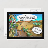 「ノアの箱舟」漫画ティおもしろいーのギフト収集品 ポストカード (正面/裏面)