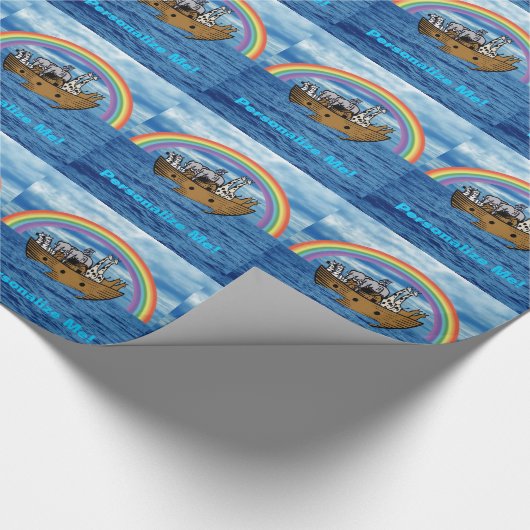 ノアの箱舟-私を個人化して下さい! ラッピングペーパー (角)