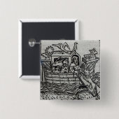 ノアの箱舟 缶バッジ (正面&裏面)