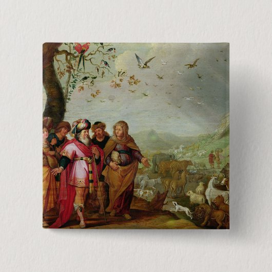 ノアの箱舟 缶バッジ (正面)