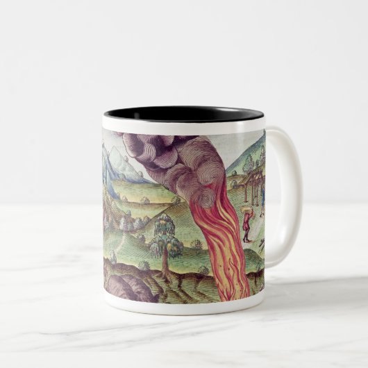 ノアの箱舟、「Brevis Narratioからのイラストレーション ツートーンマグカップ (正面右)