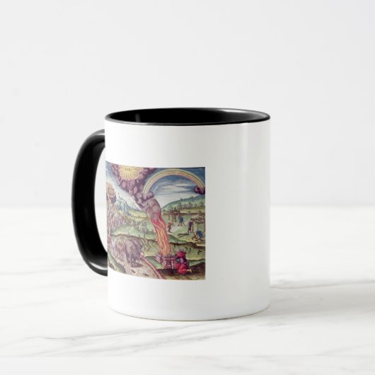 ノアの箱舟、「Brevis Narratioからのイラストレーション マグカップ (正面左)