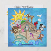 ノアの箱舟 – SRF 招待状 (正面/裏面)