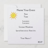 ノアの箱舟 – SRF 招待状 (裏面)