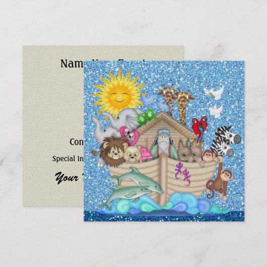 ノアの箱舟 – SRF 招待状 (正面/裏面)