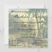 ノアの箱舟byヒドリー,ヴィンテージ誕生日パーティー 招待状 (裏面)