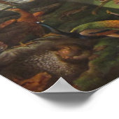 ノアの箱舟by Charles Wilson Peale - Circa 1819 ポスター (角)