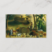 ノアの箱舟by Joseph Henry Hidley 名刺 (裏面)