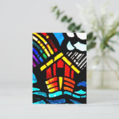 ノアの箱葉書 ポストカード (スタンド正面)