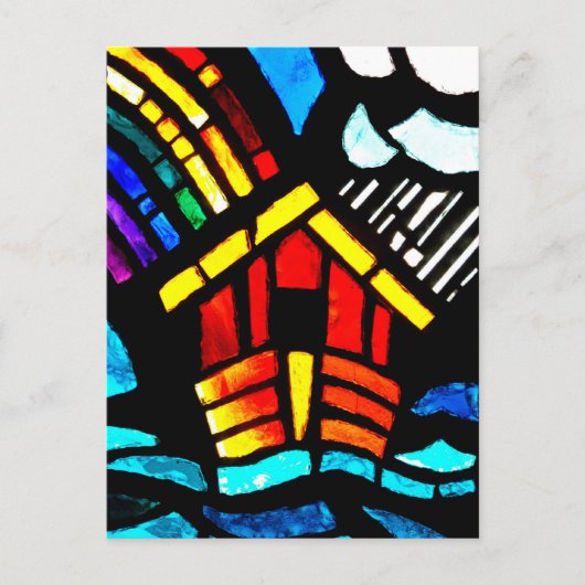 ノアの箱葉書 ポストカード (正面)