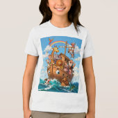 ノアの素敵な方舟の冒険 トライブレンドＴシャツ (正面)