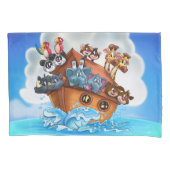 ノアの避難所の漫画の枕カバーの子供へ部屋 枕カバー (正面)