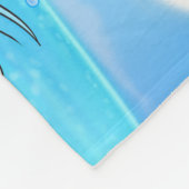 ノアの避難所の漫画は総括的な寝室をからかいます フリースブランケット (角)