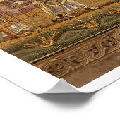 ノアは箱舟に動物たちを連れ込み，モザイクで ポスター (角)